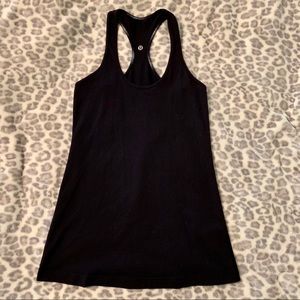 Lululemon black cool racerback tank